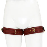 Adjustable PU Leather Erotic Thigh Cuffs